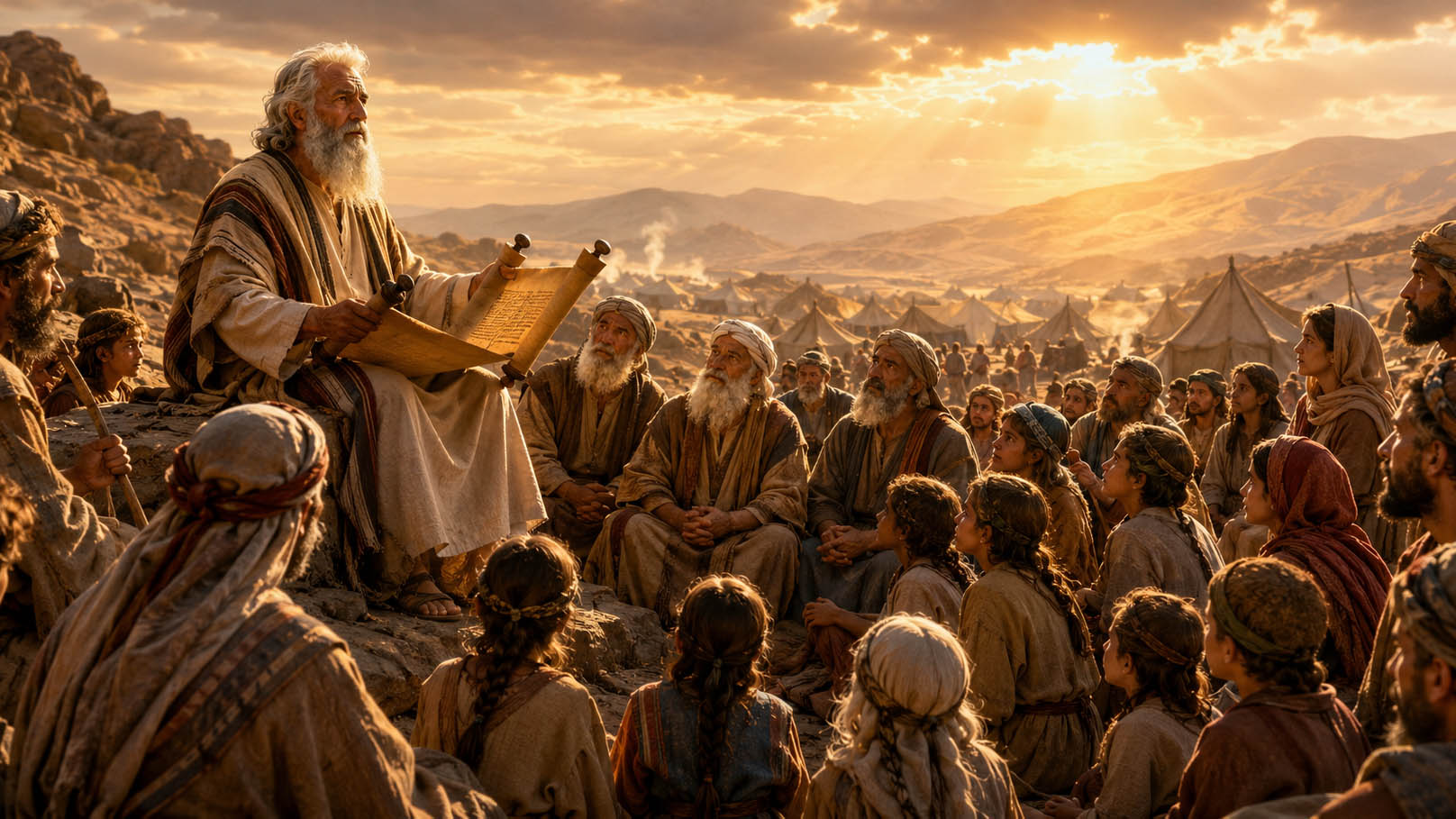 La Torah transmise de Moché aux anciens et aux générations d’Israël