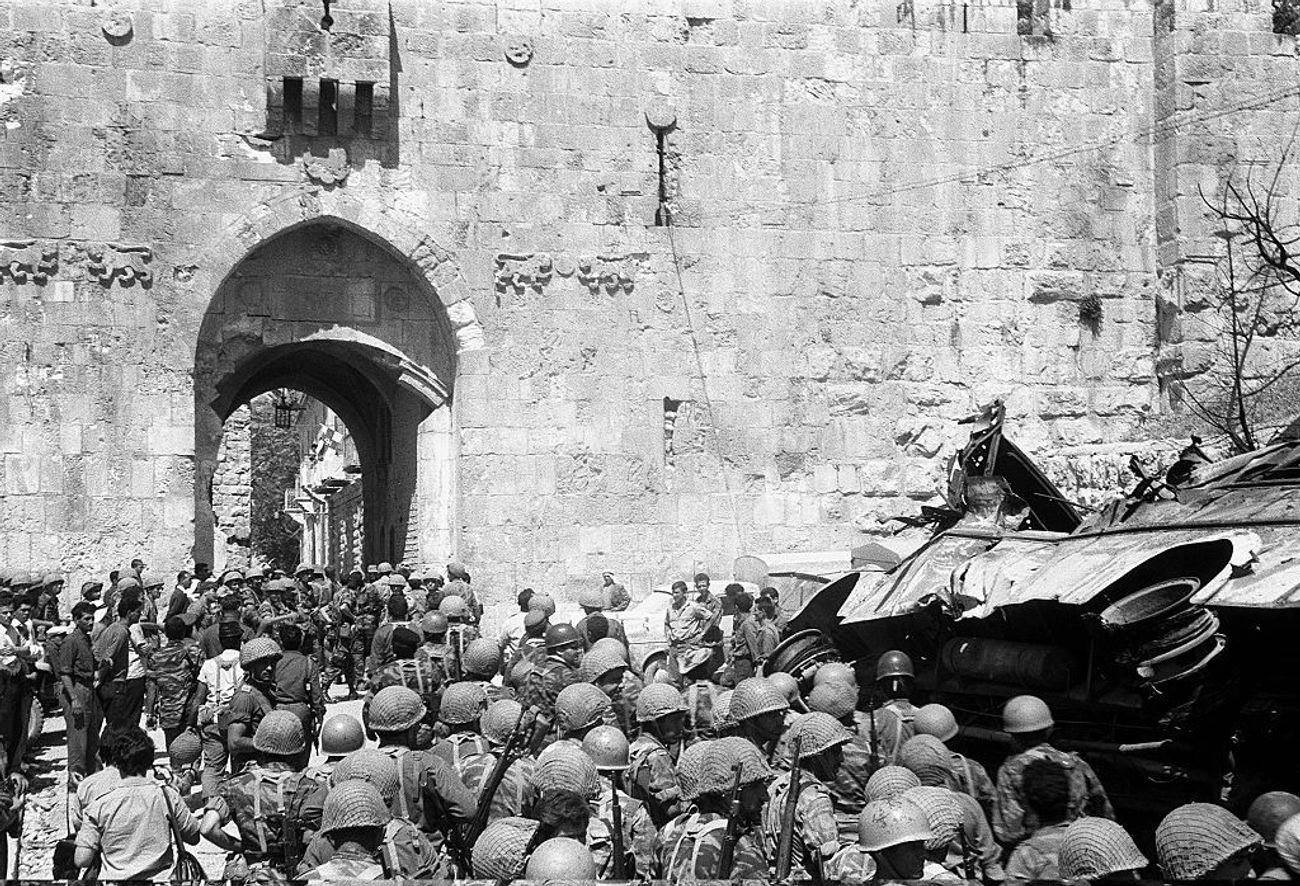 Le mercredi 7 juin 1967, les parachutistes israéliens prennent le contrôle de vielle ville