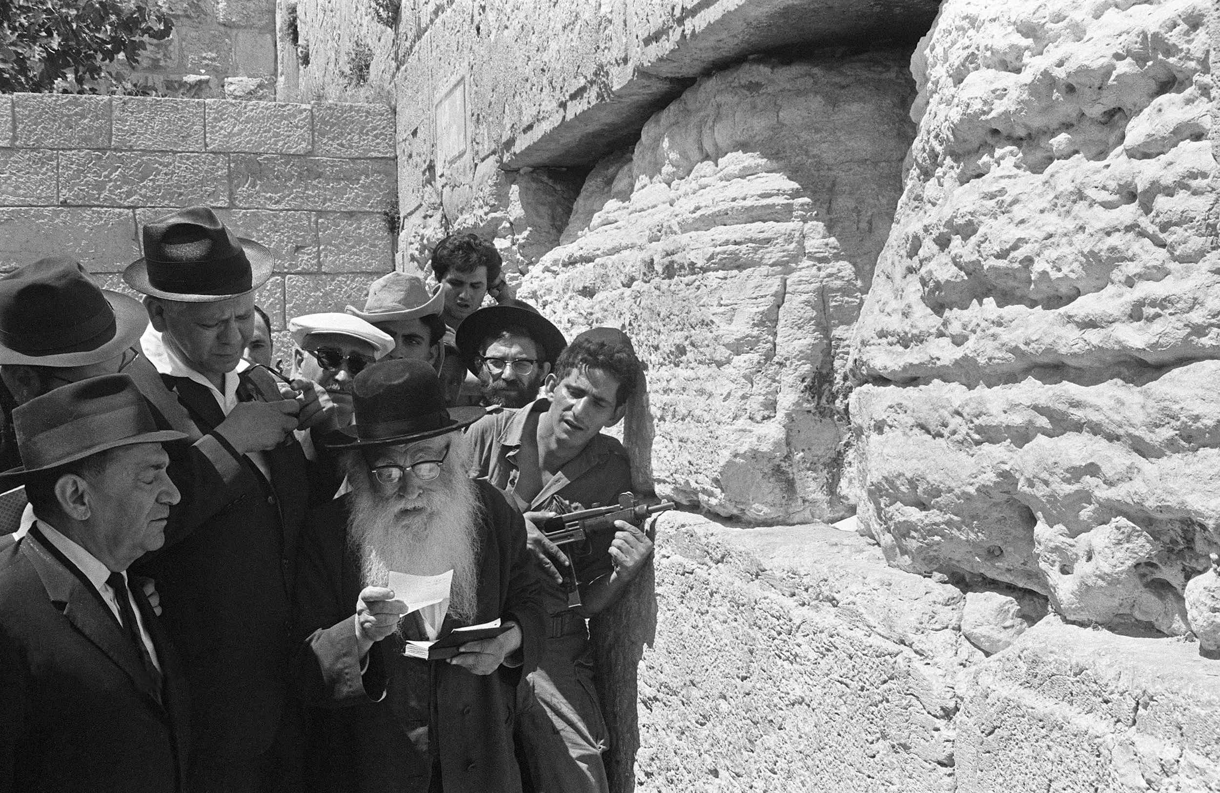 Le Rav Aryeh Levin, le "Tsadik de Jérusalem" au Kotel