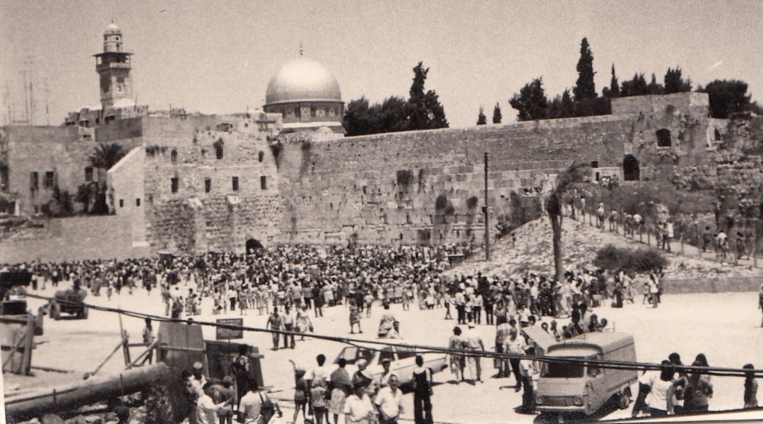 Le 15 juin des milliers de juifs célèbrent la fête de Chavouote au kotel pour la première fois depuis 19 ans !