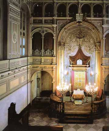 Intérieur de la Synagogue d’Alessandria, Italie