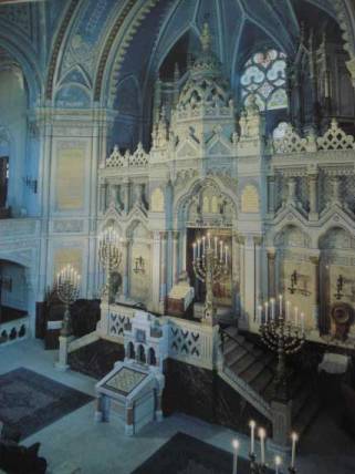 Intérieur de la Synagogue Szeged, Hongrie