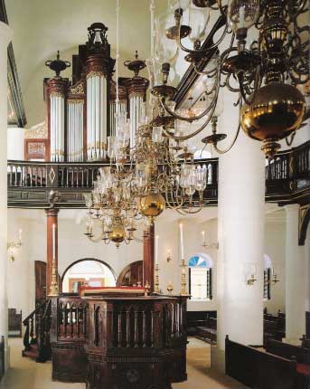Synagogue Mikvé Israël à Curaçao
