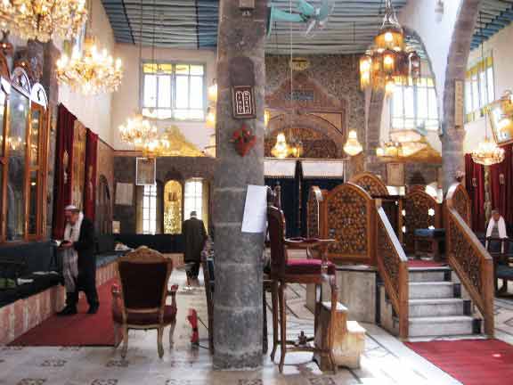 La grande synagogue de Damas