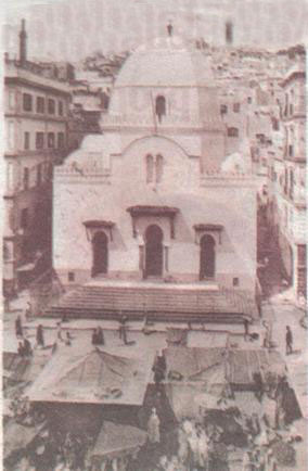 La Grande synagogue d'Alger avant sa transformation en mosquée