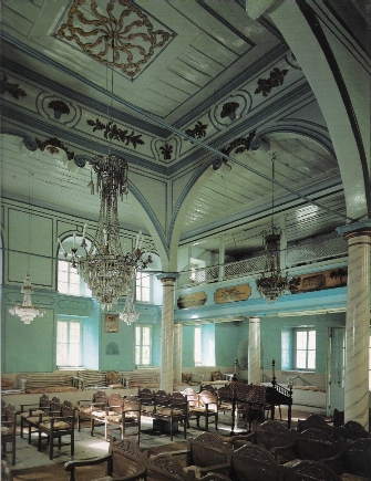 La magnifique synagogue Signora d'Izmir, Turquie