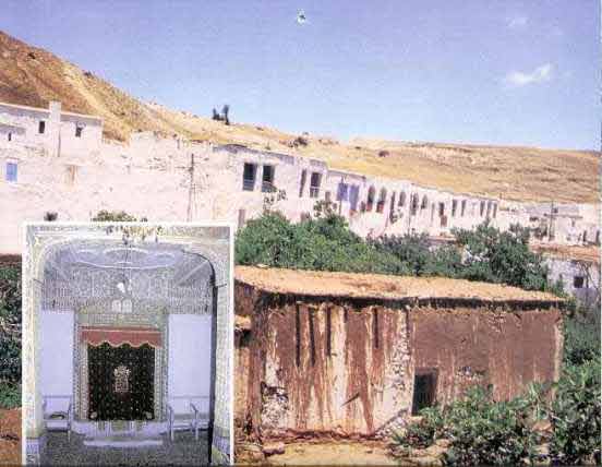 Rabbi David Halévi, dans le Draa, sud du Maroc