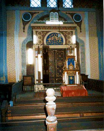 Arone Hakodech de la grande synagogue de Radauti à Bucharest