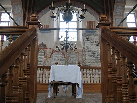 Synagogue de Tykocin aujourd'hui