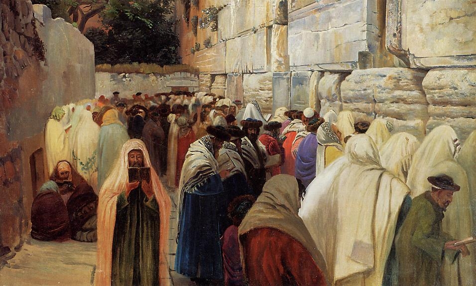 8. Prières au mur des lamentations.
