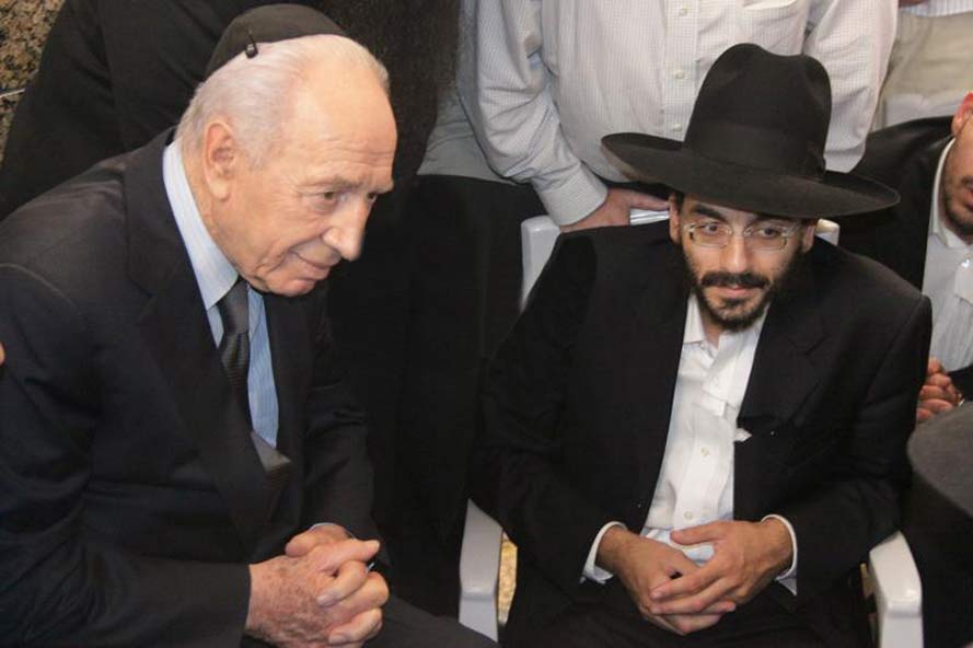 Le président de l'état d’Israël Shimon Peres