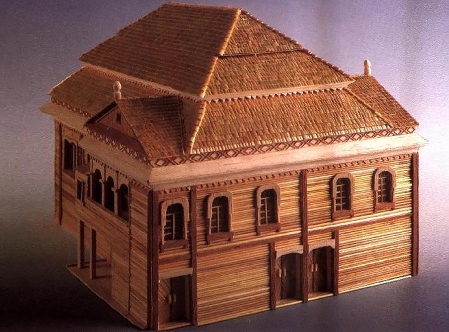 18. Konskie est une ville du sud-est de la Pologne. La synagogue a été construite dans la seconde moitié du 18ième siècl...