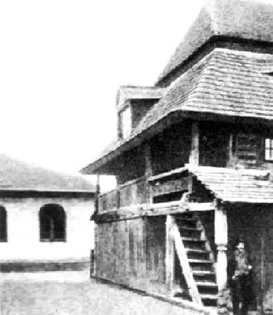 29. La synagogue de Pechenezhin avant sa destruction.