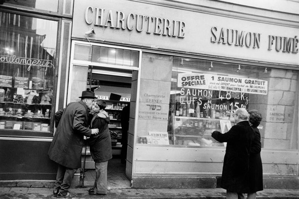 11. Charcuterie Lerner, dite « chez Klapish » 27, rue des Rosiers, 1975.