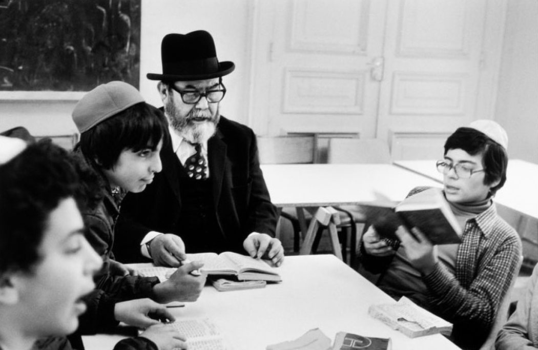 42. Étude, synagogue des Tournelles, 1975.
