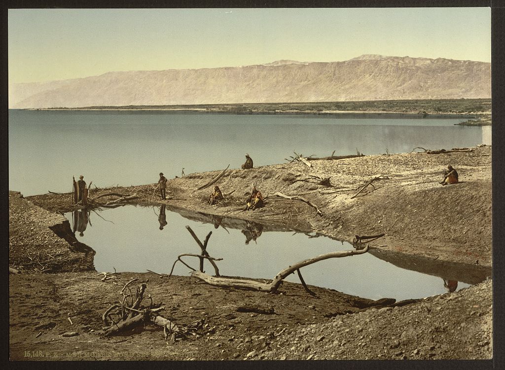 2.La Mer morte (Yam Hamélakh), le point le plus bas d’Israël.