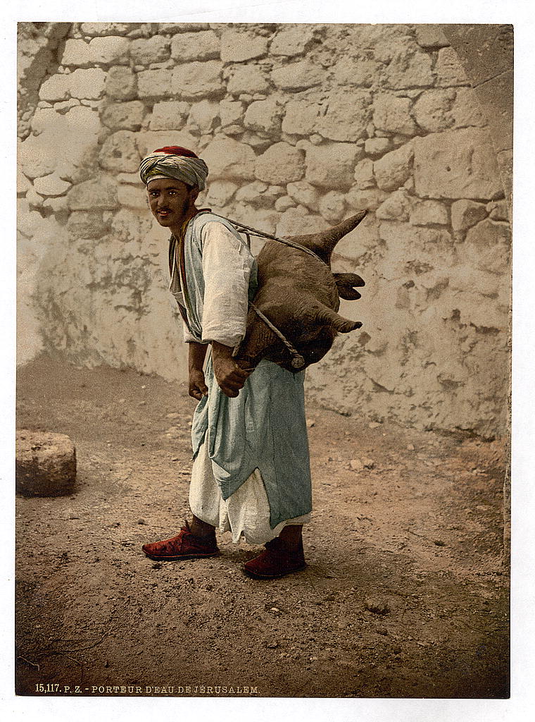 33. Un porteur d’eau de Jérusalem.
