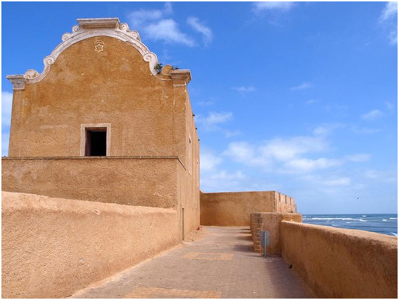17. La synagogue d’El Jadida est abandonné depuis des années. L’édifice peut, toutefois, compter sur sa façade originale...