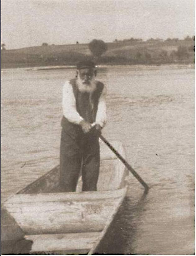 36. 'Haïm, le vieux pécheur de la rivière du Vistule.