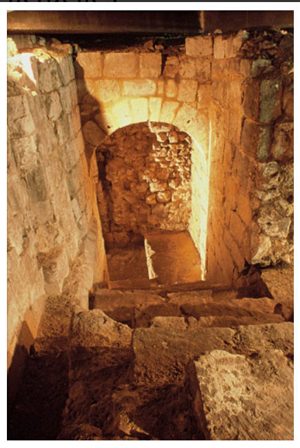 9. Vue du vestibule de la Yéchiva.