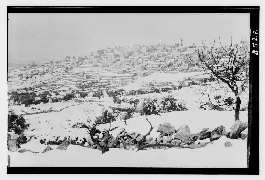8. Jérusalem et ses collines.