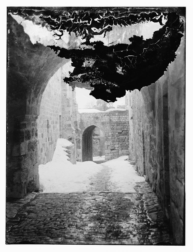 20. Jérusalem sous la neige - 1921.