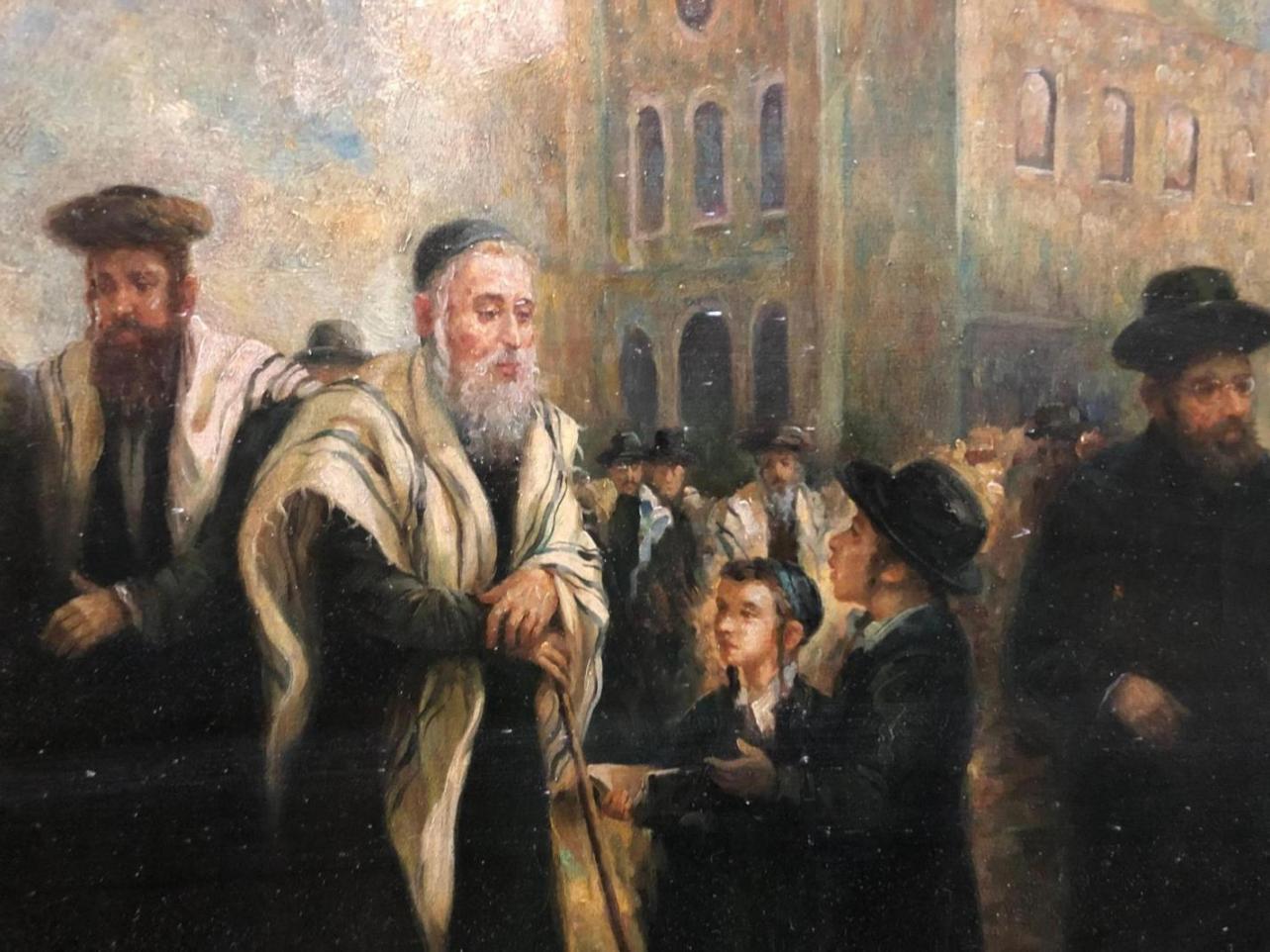 Les enfants questionnent le Rabbi