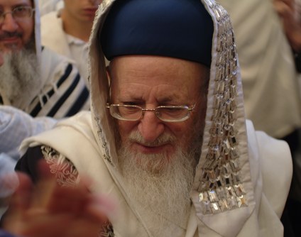 Une prière au Kottèl pour le Rav Eliyahou