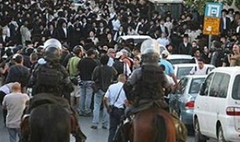 Jérusalem sur fond de guerre du Chabbate