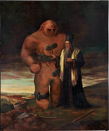 Prague : Exposition sur le Maharal et le Golem