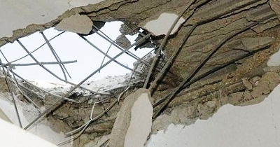 Missile sur une école