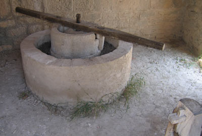 Presse à olive de 1300 ans