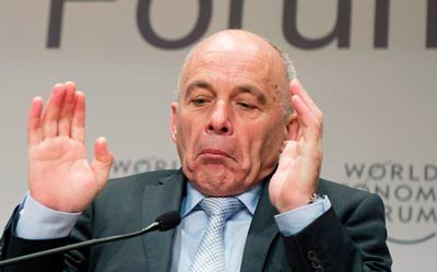 Le Président suisse refait l'histoire