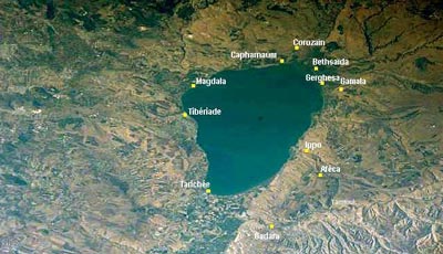 Archéologie : une mystérieuse structure engloutie dans un lac d'Israël