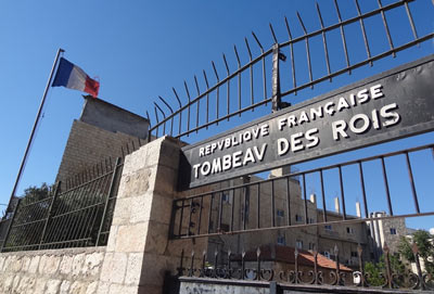 Tombeaux des Rois: lutte souterraine franco-israélienne