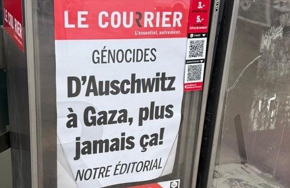 L’éditorial ignoble du courrier de Genève