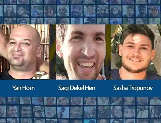 Yaïr Horn, Sagi Dekel-Hen et  Sasha Trufanov sont rentrés chez eux