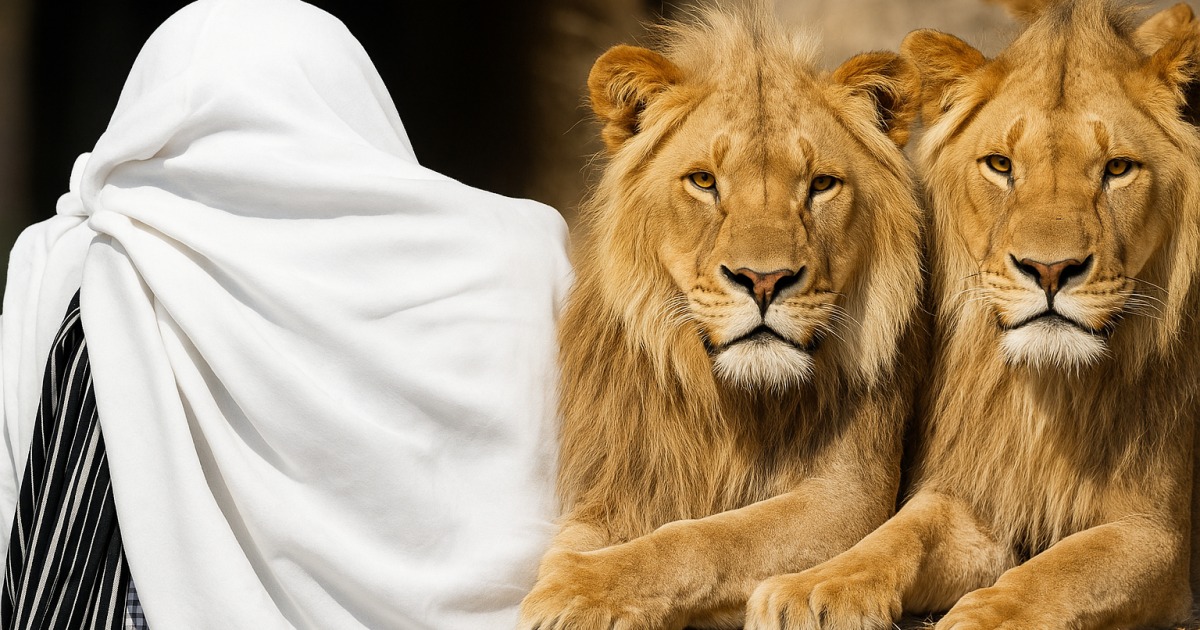 Le Or Ha'haïm et les lions