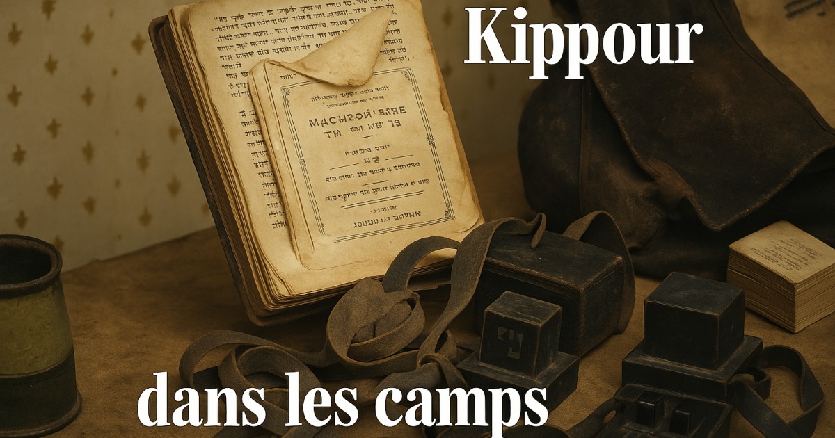 Kippour dans les camps de concentration