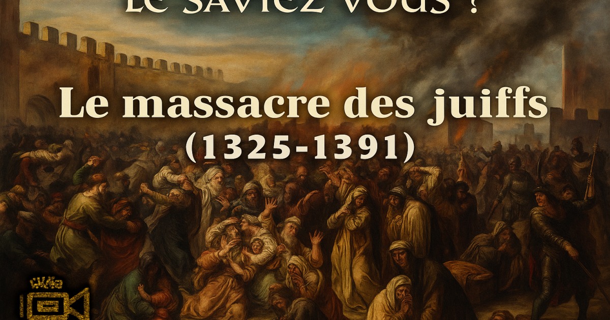 Le massacre des juifs (1321-1391)