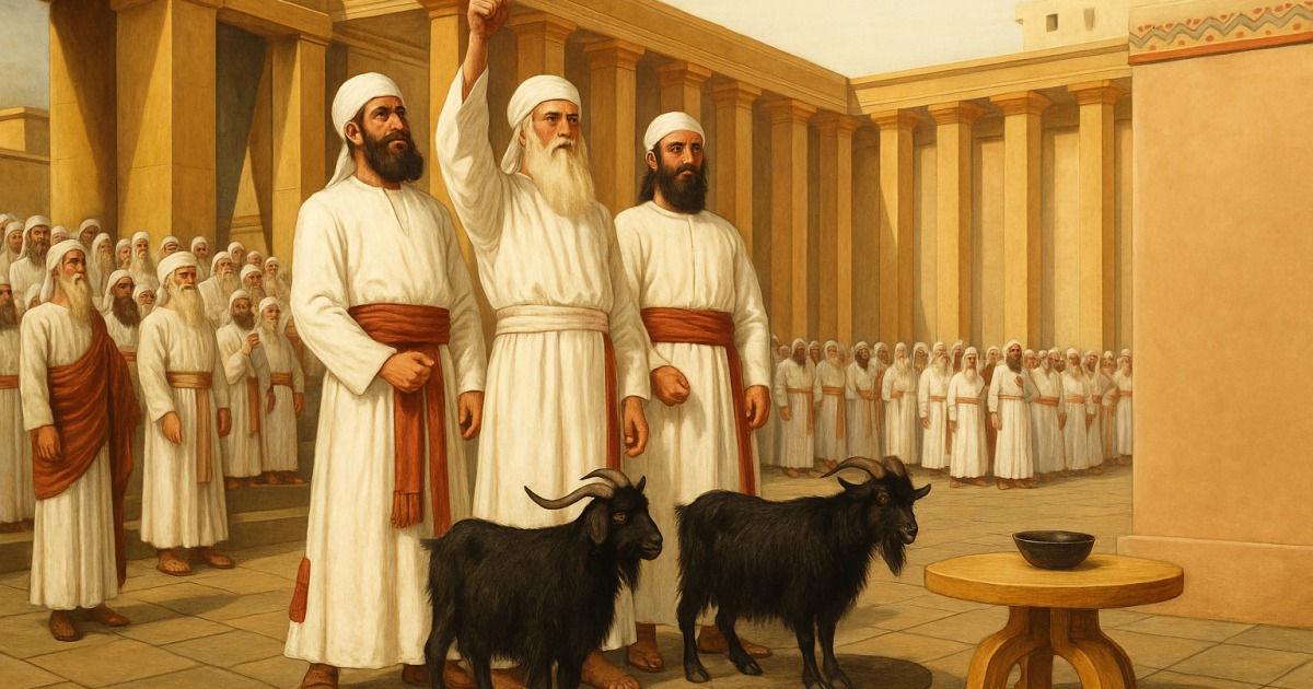 Le service de Yom Kippour dans le Temple de Jérusalem