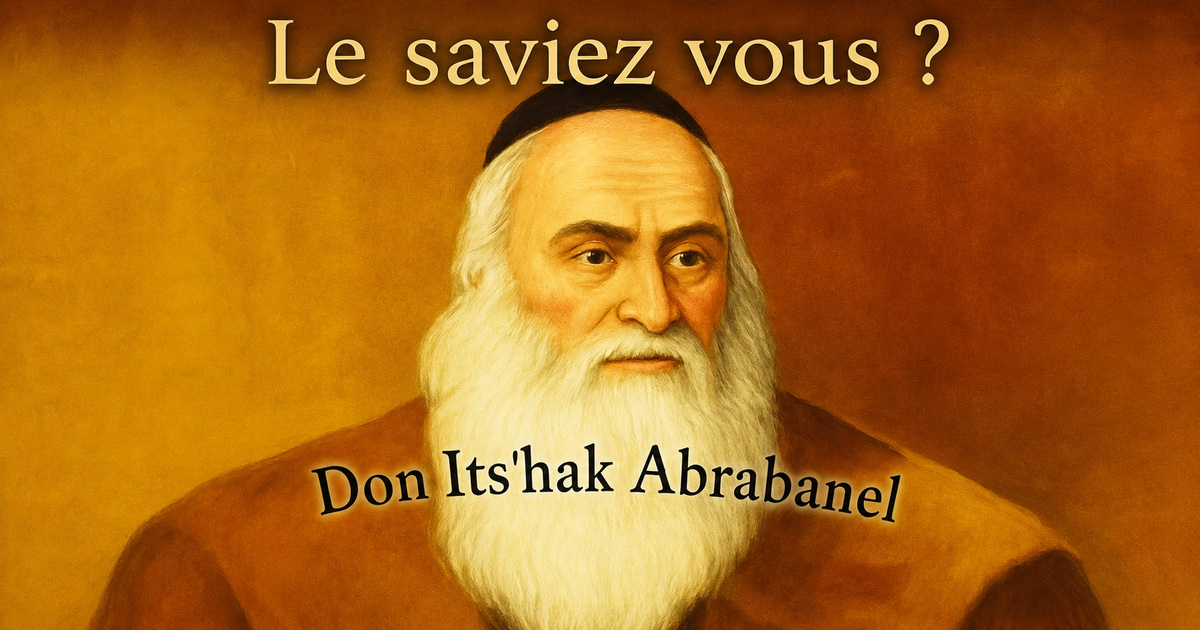 Don Its'hak Abravanel: le financier des rois d'Espagne