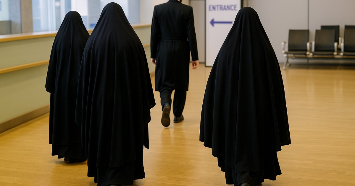 Les femmes juives en Burqua
