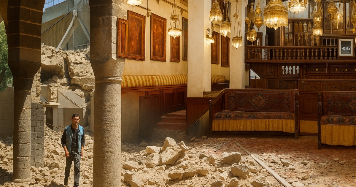 La synagogue Éliahou Hanavi : un trésor détruit