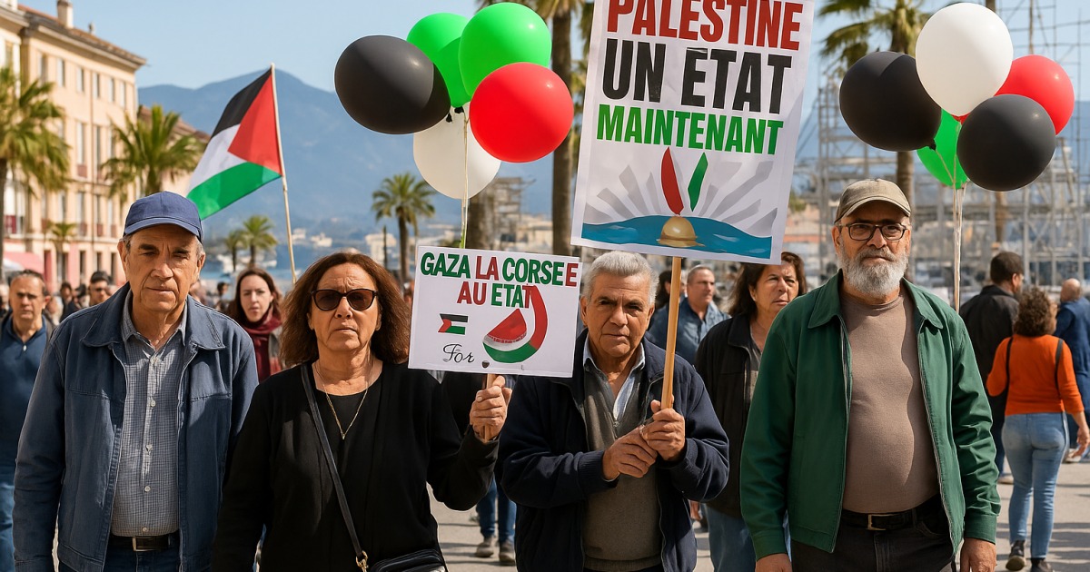 Les propalestiniens et la Corse. Devinette...