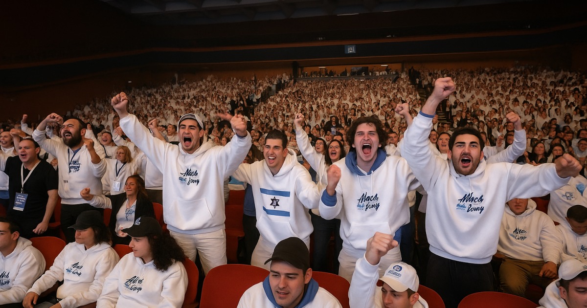 Soirée de folie à Jérusalem à l'occasion du Bac Bleu Blanc 2025