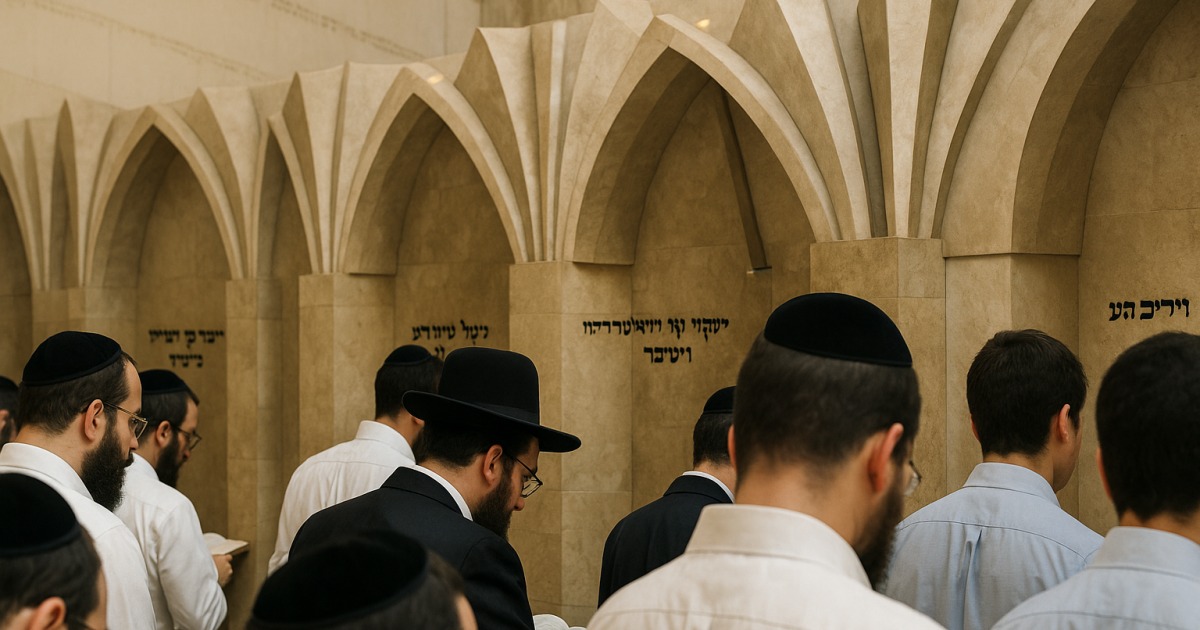 Pélerinage sur la tombe de Rabbi Meïr Ba'al Haness
