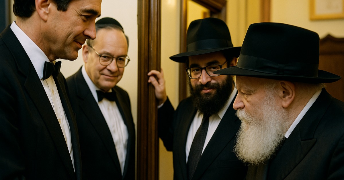 L'ambassadeur Marocain chez le Rabbi de Loubavitch