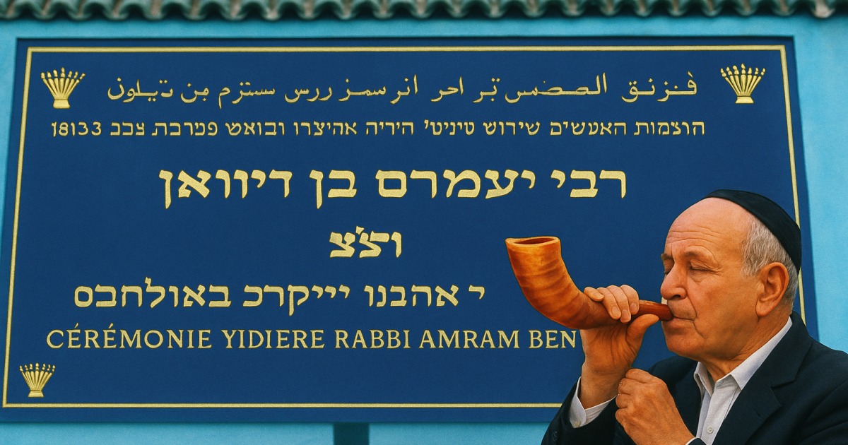 Hilloula de Rabbi 'Amram Bèn Diwane le 15 Av