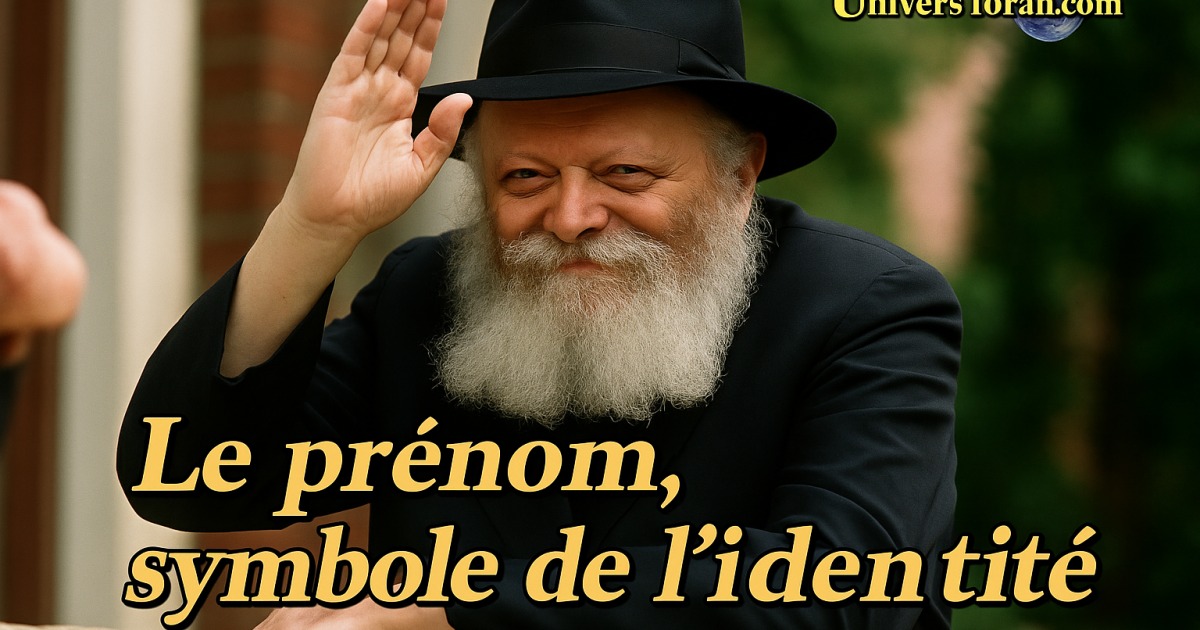 Le prénom, symbole de l'identité